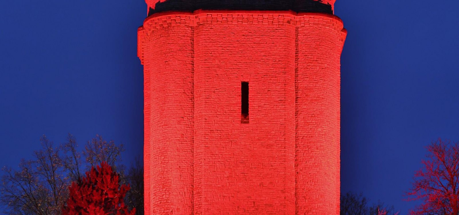 Bismarckturm im Advent - Ingelummer Kerz, &copy; Rainer Oppenheimer/Stadt Ingelheim