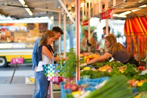 Wochenmarkt, &copy; Angelika Stehle