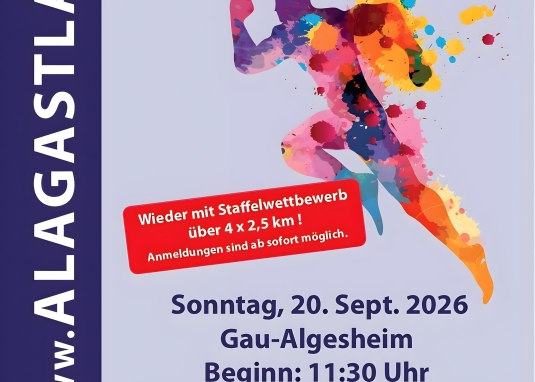 Alagastlaus 2026 &copy; SV Gau-Algesheim/ Leichtathletik