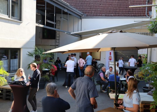 Jahrgangsverkostung &copy; Johanna Kratz