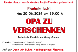 Opa zu verschenken Flonheim