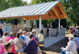 Einweihung Projekt: Platz hinter der Kirche, Jugenheim © Christoph Neuberger