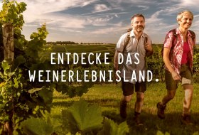 Wanderer im Weinerlebnisland &copy; Dominik Ketz
