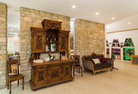 Weingut Krebs-Grode Vinothek Empfang © Carsten Costard