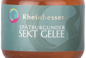 Sp&auml;tburgunder Sekt Gelee