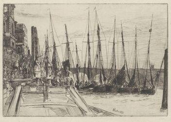 Billingsgate, 1859 &copy; &copy; Hamburger Kunsthalle / bpk; Foto: Julia Bau