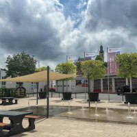 Nackenheim neuer Marktplatz mit Eisautomat &copy; Rheinhessen-Touristik GmbH