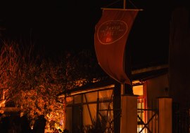 Abendgl&uuml;hen im Weingut David Spies, &copy; Sebastian &Ouml;streicher