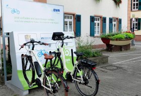 E-Bike ladestation Rheind&uuml;rkheim &copy; EWR