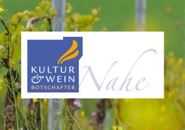 Logo der Kultur & Weinbotschafter Nahe quer