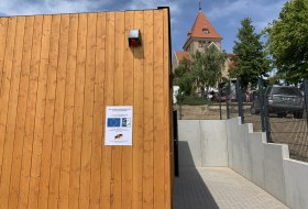 Toilettenanlage an der Kreuzkapelle am Wi&szlig;berg