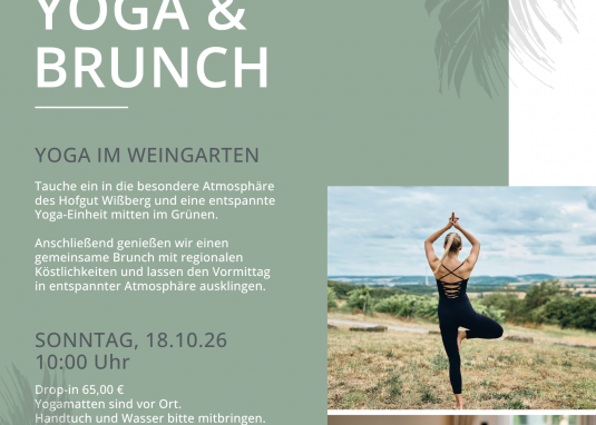Yoga & Brunch im Hofgut Wi&szlig;berg &copy; Hofgut Wi&szlig;berg