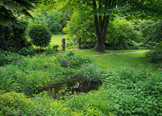 Historischer Garten von 1813 &copy; J.G. Orb