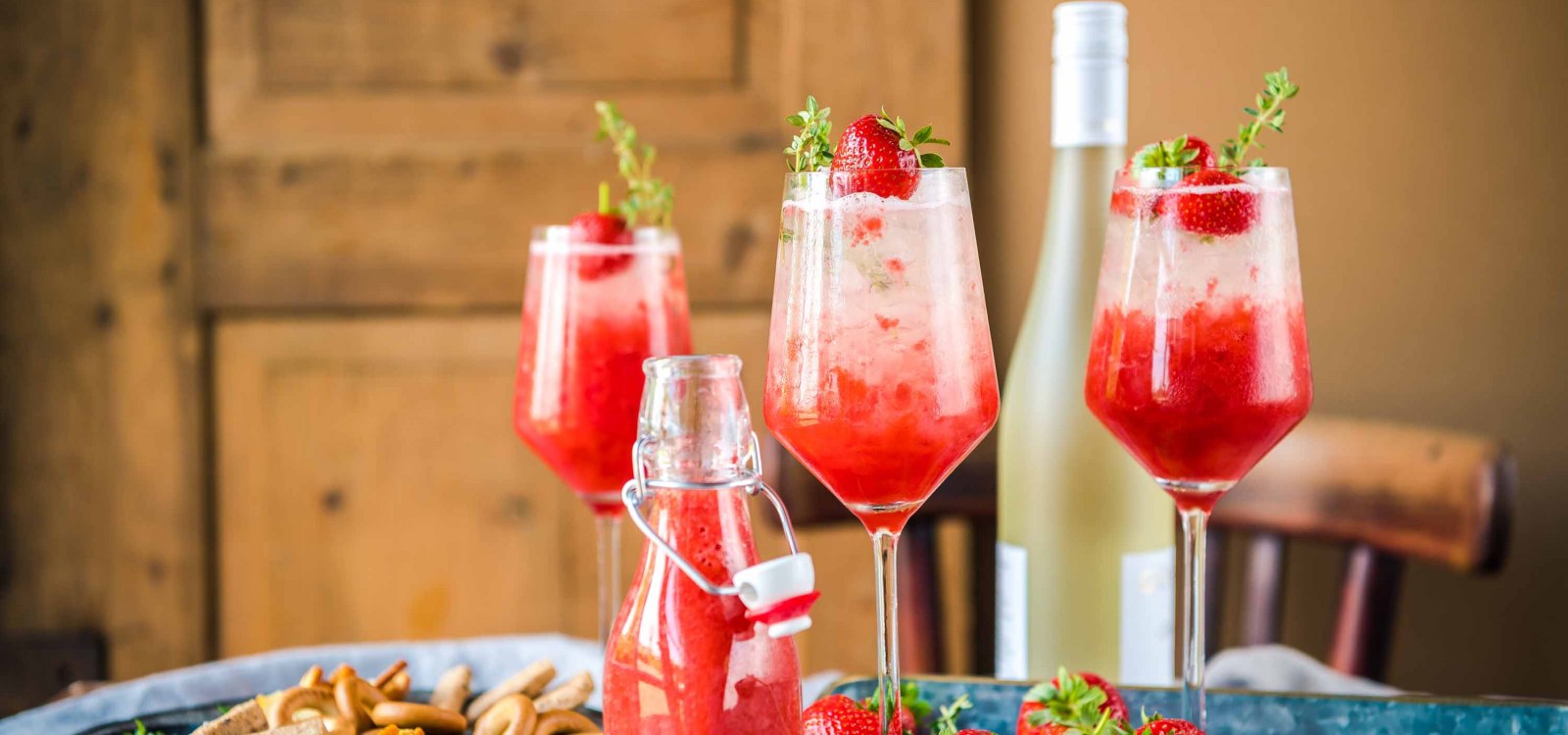 Erdbeer-Thymian-Secco, &copy; Foodistas