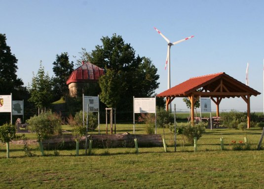 Geographischer Mittelpunkt &copy; Ortsgemeinde Gabsheim
