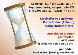 FlyerIm Laufe der Zeit