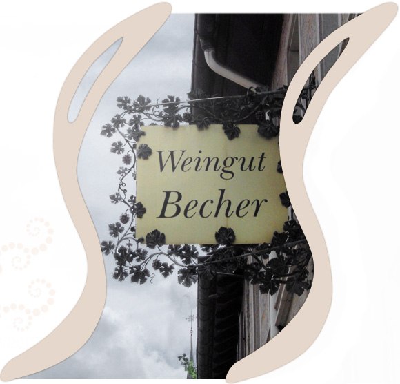 Weingut Becher_Schild, © Weingut Becher