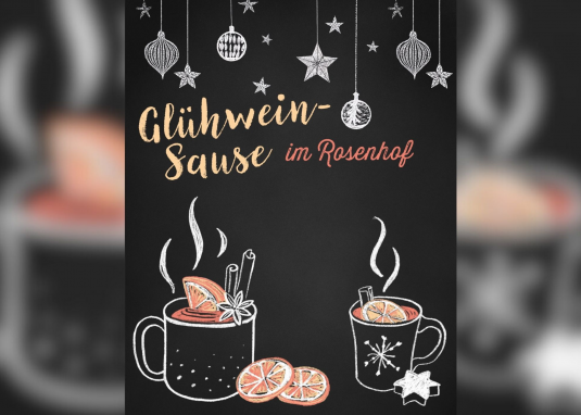 Glühweinsause im Rosenhof © Bauchdenker Grafikdesign