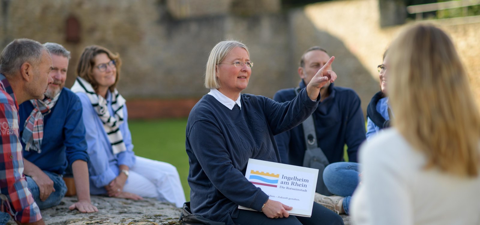 F&uuml;hrung Kaiserpfalz Ingelheim 2