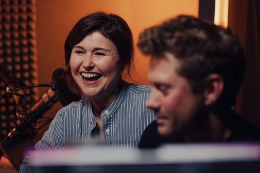 Katharina Wechsler und Manuel Maier Podcast, &copy; schiebezimmer