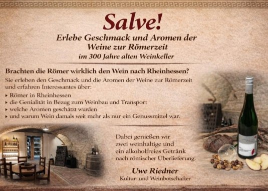 Weine zur R&ouml;merzeit
