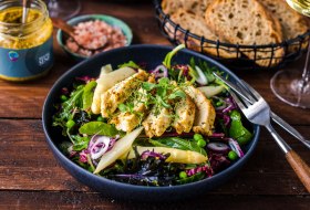 Spargelsalat mit Rieslingsenf &copy; Foodistas