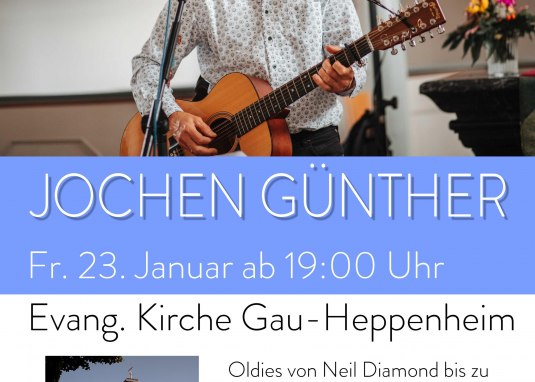 Plakat Jochen G&uuml;nther