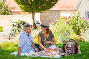 Radrast mit Picknick, © Dominik Ketz