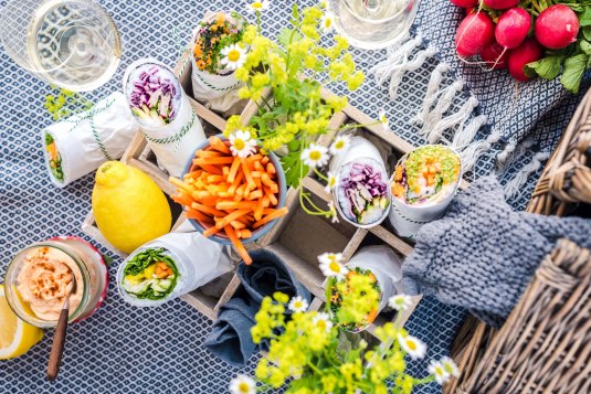 Sushi Burrito mit Spundek&auml;s quer, &copy; Foodistas