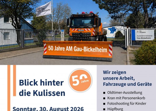 Plakat Tag der offenen T&uuml;r
