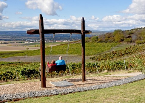 Wingertsschaukel in Zotzenheim, © Tanja Espenschied