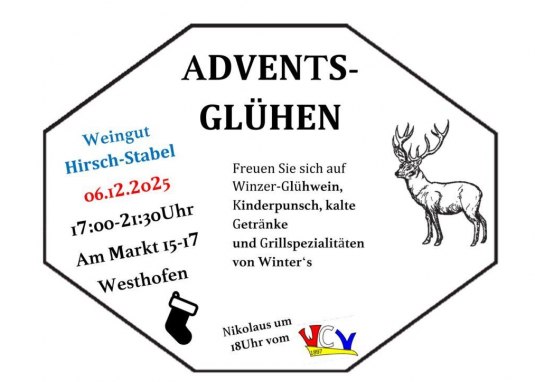 Adventsglühen © Weingut Hirsch-Stabel