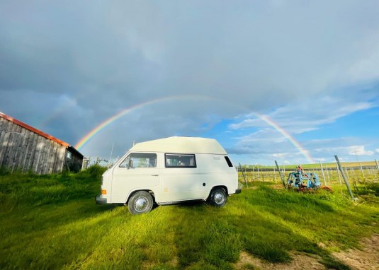 Reisemobil 1 &copy; Weingut Bischmann