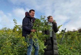 Marie von den Benken im Weingut Brauewell &copy; Marie von den Benken