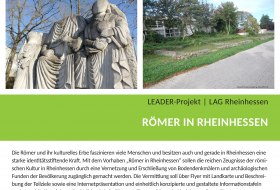 LEADER-Projekt Plakat: Römer in Rheinhessen