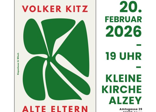 Alte Eltern Plakat Lesung