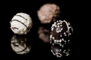 Wein trifft Praline