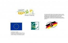 Publizitätshinweis Leader Region Rhein-Haardt