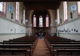 Innenraum der Mariae Himmelfahrt