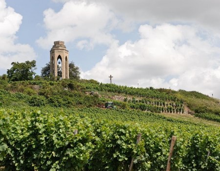 Blick auf das Zellertaler Ehrenmal