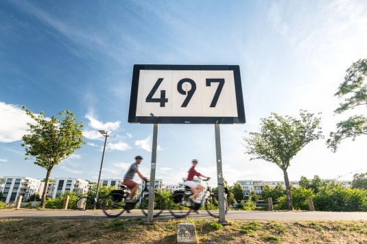 Rheinkilometer 497, &copy; &copy; Dominik Ketz