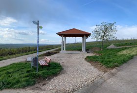 &Uuml;berdachtes Wingertsh&auml;uschen S&ouml;rgenloch  &copy; B&uuml;rgerverein S&ouml;rgenloch