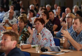 Tourismustag Rheinhessen 2019. Auditorium &copy; Carsten Costard