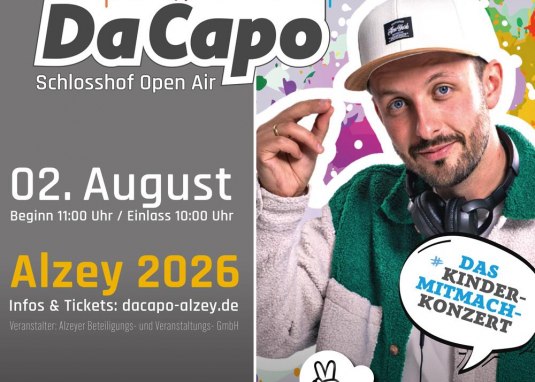 Plakat DaCapo Nilsen © Stadtverwaltung Alzey