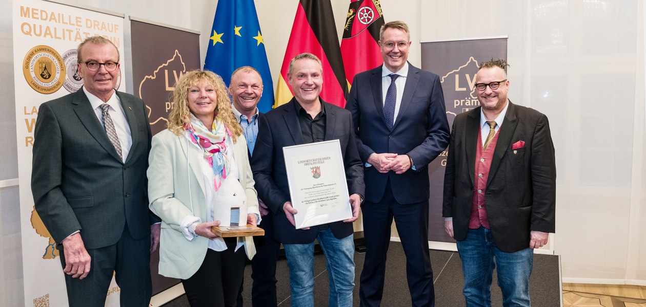 Ehrenpreis 2025 Weingut Gerharz Hochthurn, © LWK RLP/Carsten Costard