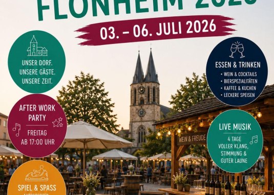 Plakat Flonheimer Jahrmarkt