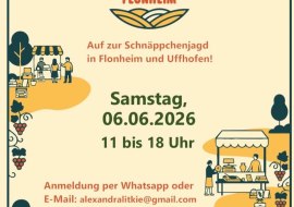 Plakat Dorfflohmarkt