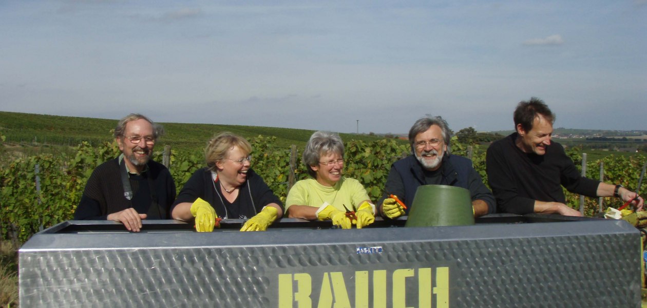 erntehelfer, &copy; Weingut Wagner