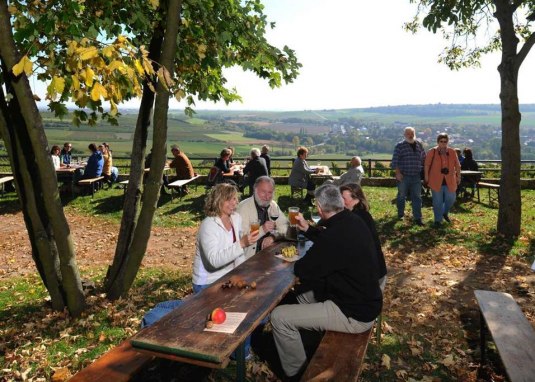 Weinrast mit Weitblick &copy; VG Monsheim / C. Costard