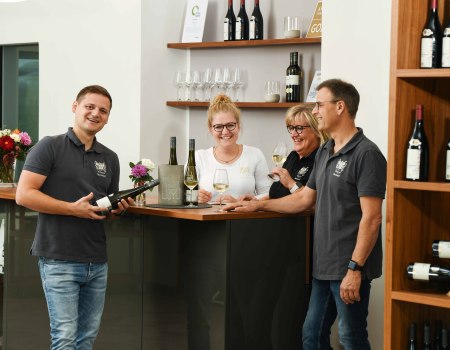 Tim, Pauline, Ina und Rolf Bernhard , &copy; Carsten Costard